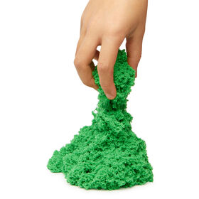Kinetic Sand, The Original Moldable Sensory Play Sand Toys For Kids, Green, 2 lb. Resealable Bag