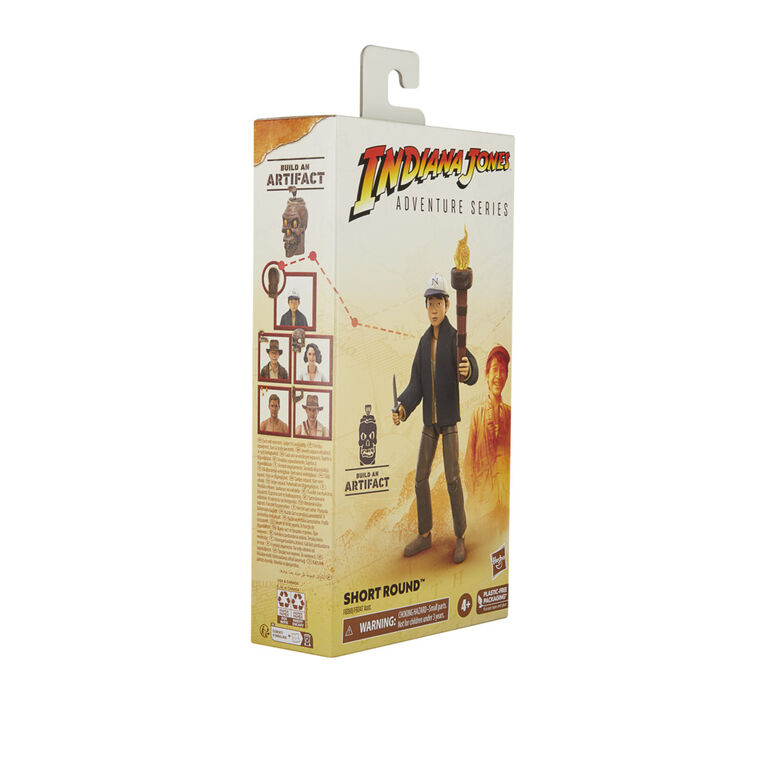 Indiana Jones and the Temple of Doom Adventure Series Short Round, 6 Inch Indiana Jones Action Figures