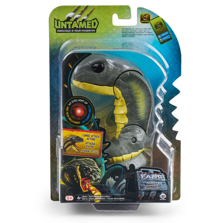 Untamed Snakes - Fang (King Cobra) - Interactive Toy