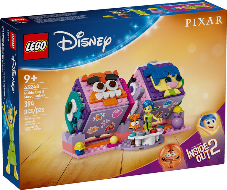 LEGO Disney Les cubes d'émotion Sens dessus dessous 2 de Pixar 43248