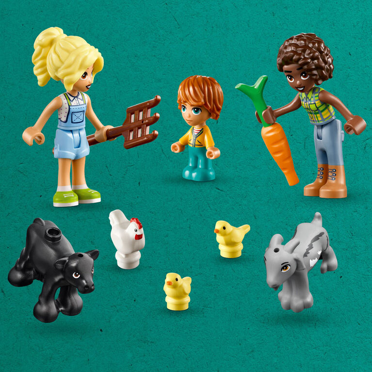 Jouet LEGO Friends Le sanctuaire des animaux de la ferme 42617