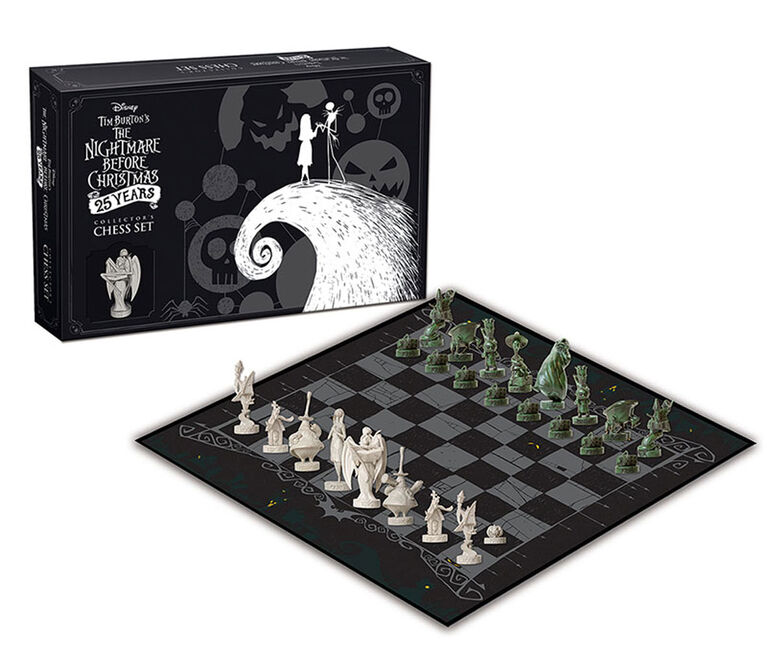 The Nightmare Before Christmas 25 Years Collector's Chess Set - English Edition