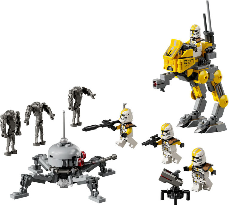LEGO Star Wars 327th Star Corps Clone Troopers Battle Pack Building Toy for Kids, Ages 7+ - 75431