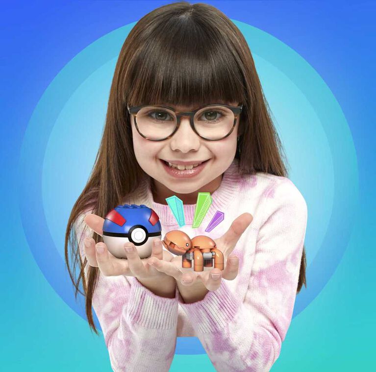 Mega Pokemon Trapinch Construction Set with character figures (24 Pieces)