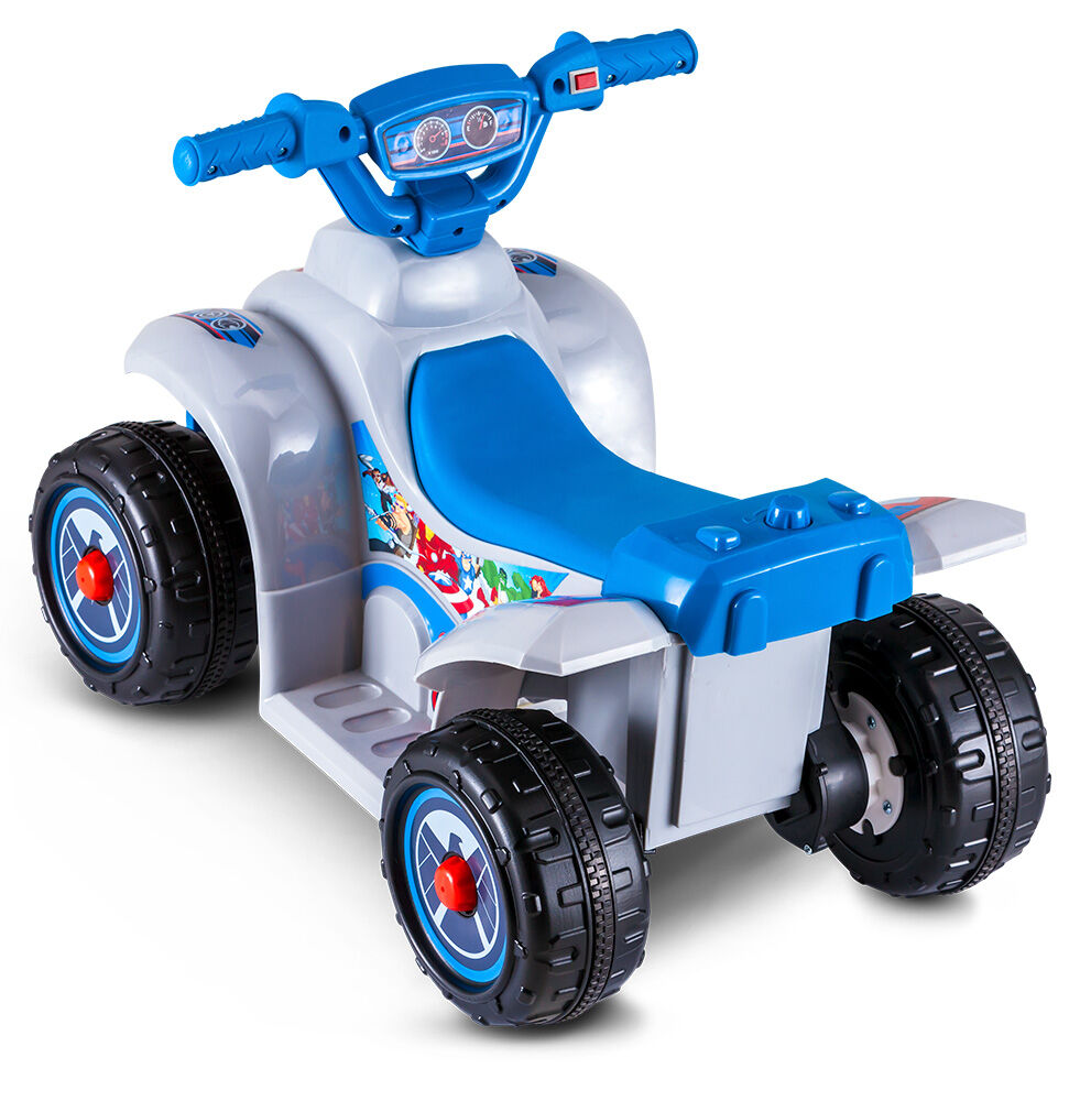 6v marvel captain america toddler quad cheap
