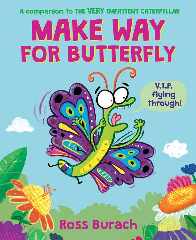 Make Way for Butterfly (A Very Impatient Caterpillar Book) - English Edition