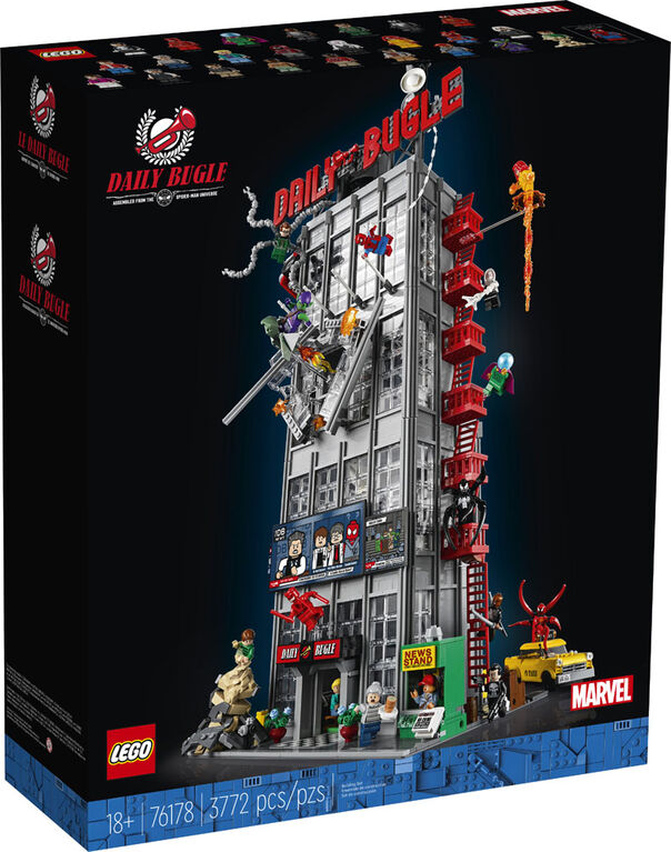 LEGO Marvel Spider-Man Le Daily Bugle 76178 Ensemble de construction (3772 pièces)
