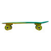 Kryptonics Classic 22.5"  Complete Skateboard Triangle Rainbow