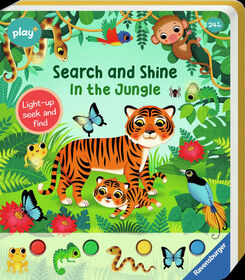 Ravensburger Play+ Bébé et Tout-petit - Cherche et brille dans la jungle - Édition anglaise