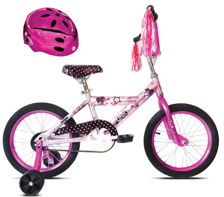 Avigo - Vélo Punk Princess 16 po - Notre exclusivité