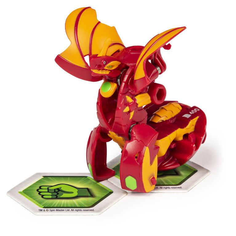 Bakugan, Dragonoid, Figurine Armored Alliance articulée de 5 cm à collectionner et carte à échanger