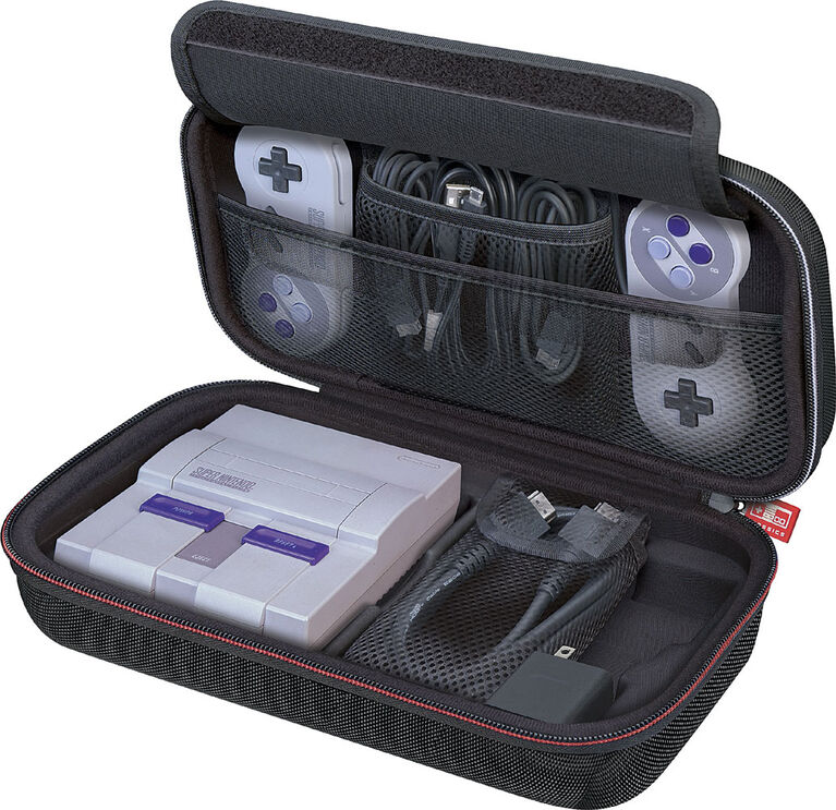 Deluxe Travel Case Black Nes Classic