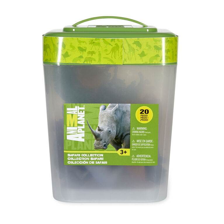 Animal Safari Bucket Collection 20 Piece R Exclusive