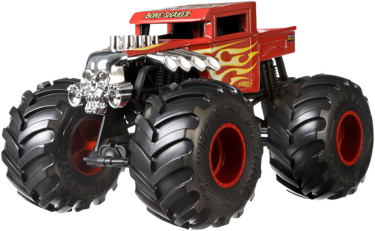 Hot Wheels - Monster Trucks - Vehicule Bone Shaker 1:24
