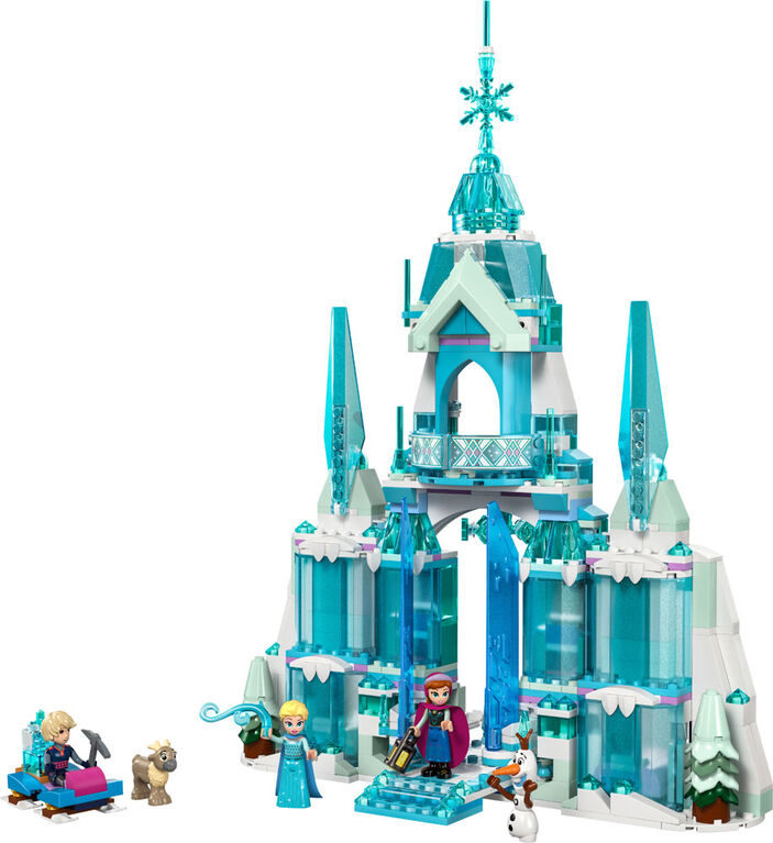 LEGO Disney Frozen Elsa's Ice Palace Buildable Princess Toy 43244