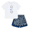 Nike DRI-FIT DNA 24 Short Set - Obsidian - Size 2T