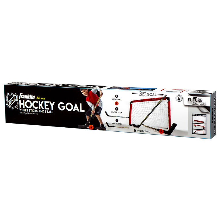 NHL 36" Street Hockey Goal/Stick Set