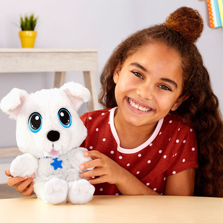 Peluche bichon maltais câlin Rescue Tales