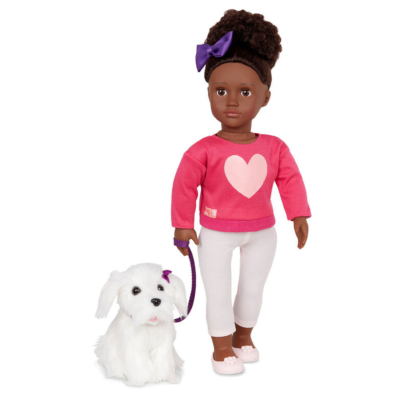 Our Generation - Doll W/Pet Dog, Choyce & Jewel, AA