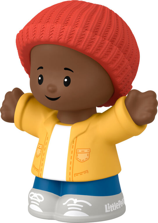 Fisher-Price Little People Kid in Beanie Hat Figure for Toddlers & Preschool Kids