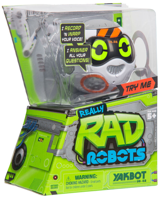 Real Rad Robots Yakbot - White Yakbot - English Edition