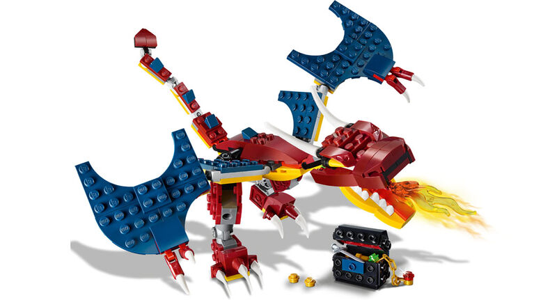 LEGO Creator Le dragon de feu 31102 (234 pièces)