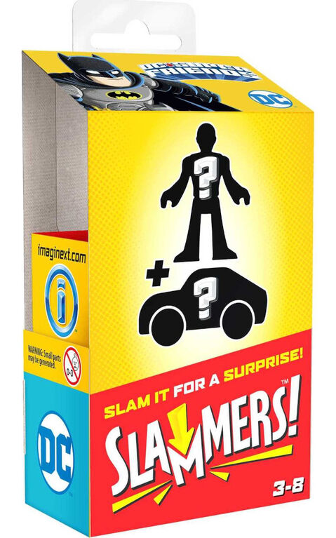 Imaginext DC Super Friends  Slammers Batmobile and Mystery Figure
