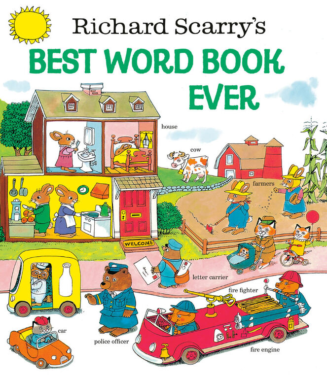 Richard Scarry's Best Word Book Ever - Édition anglaise