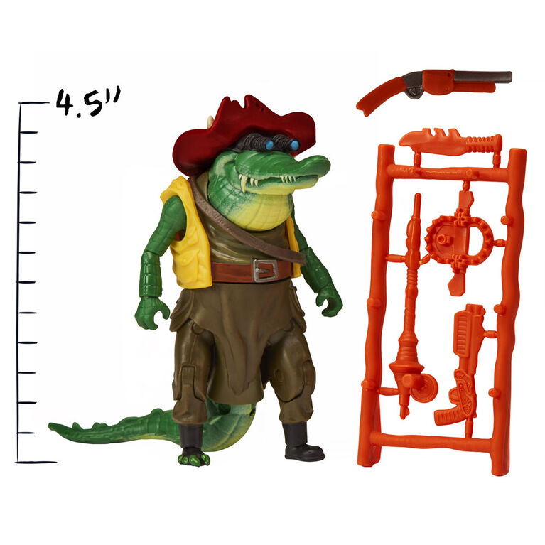 Teenage Mutant Ninja Turtles: Mutant Mayhem  Leatherhead Basic Action Figure