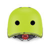 Globber Helmet with Light - Lime Green
