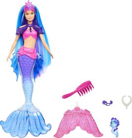 Barbie Mermaid Doll Nurturing Playset With Merbaby Octopus And