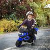 Voltz Toys Kids Motorcycle avec roue d'entraînement, bleu