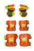 Flybar AERO Elbow Knee and Wrist Guard Junior Safety Set for Ages 5 to 10 (Orange)