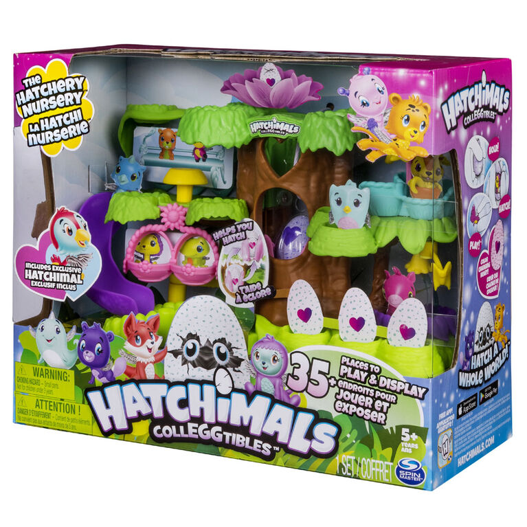 Hatchimals Coffret Arbre d'éclosion avec Hatchimals CollEGGtibles