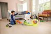 Hot Wheels Monster Trucks Power Smashers Race & Chase Challenge with Oversized Skelesaurus, 1:64 Scale Bone Shaker & 2 Crushed Cars