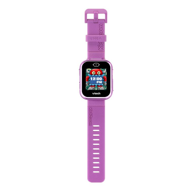 VTech KidiZoom Smartwatch DX3 avec deux appareils photo, lumière à DEL et flash, jumelage sécurisé des montres, effets photo et vidéo, jeux, podomètre, résistant aux éclaboussures, batterie rechargeable intégrée