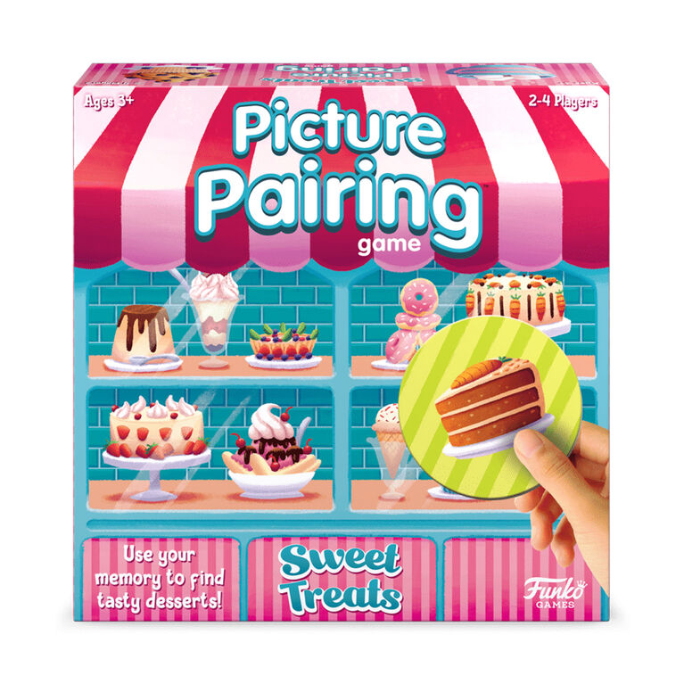 Picture Pairing - Sweet Treats - English Edition