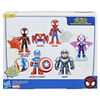 Marvel Spidey and His Amazing Friends Rhino Roundup Set Spider-Man Action Figures - R Exclusive