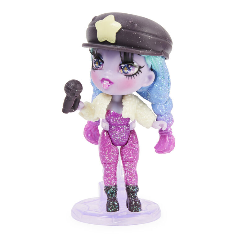 Zombaes Forever, Figurine surprise à collectionner avec accessoires pour poupées et cercueil (les styles peuvent varier), 8,9 cm