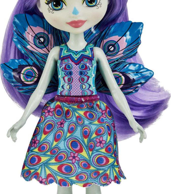 Enchantimals Patter Peacock & Flap Sister Dolls and Piera Peacock & Feather
