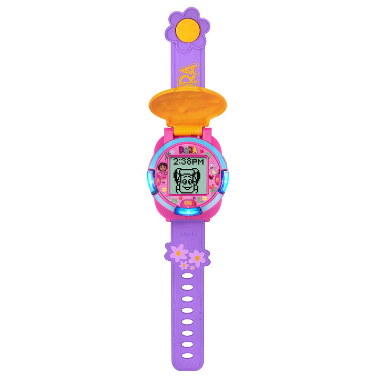 VTech Dora Time for Learning Adventure Watch - French Edition VTech Dora Time for Learning Adventure Watch - French Edition