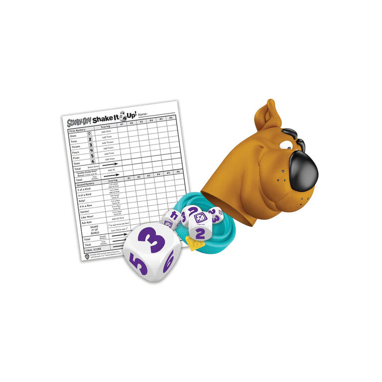 Masterpieces Puzzle Company Scooby-Doo Shake It Up! Board Game - English Edition