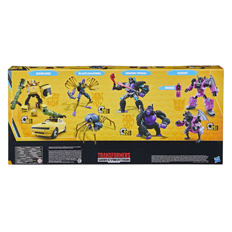 Transformers Buzzworthy Bumblebee Worlds Collide Multipack - R Exclusive