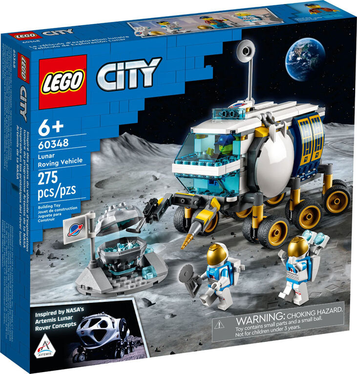 LEGO City Lunar Roving Vehicle 60348 Building Kit (275 Pieces)