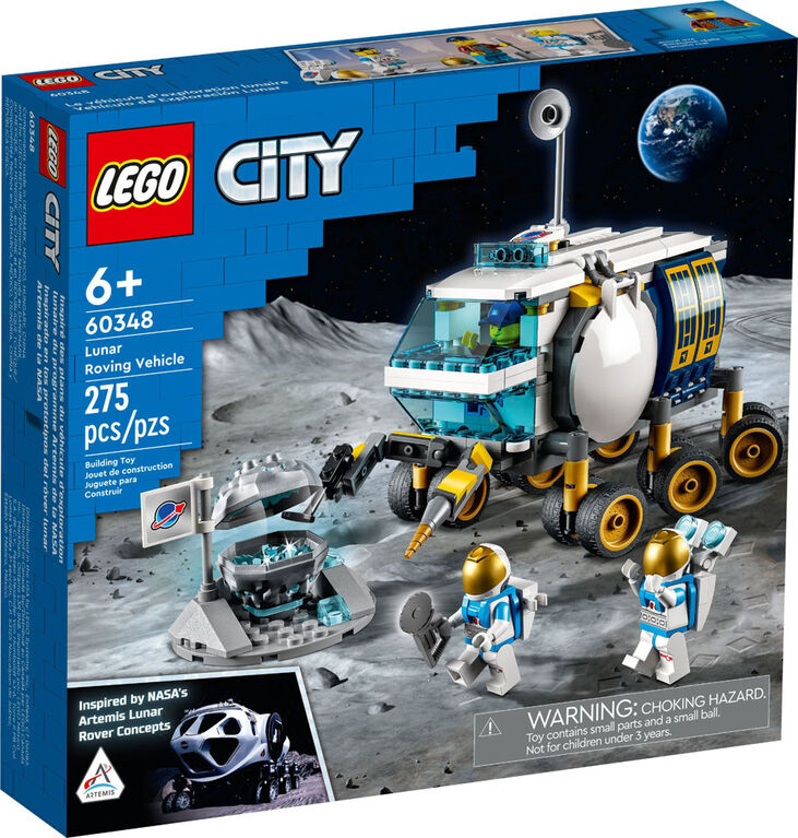 LEGO City Le véhicule d'exploration lunaire 60348 Ensemble de construction (275 pièces)