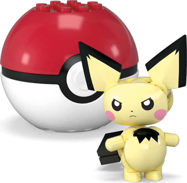 MEGA Pokémon Pichu Building Toy Kits with Action Figure