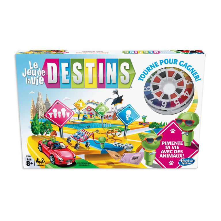 Hasbro Gaming Destins, Le jeu de la vie - Édition française