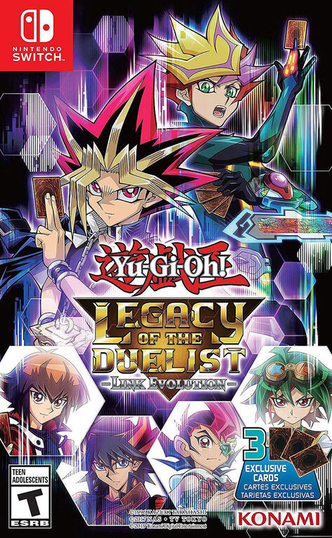 Nintendo Switch Yu-Gi-Oh Legacy Duelist Link Evolution - En précommande! Expédition: 20 Aout