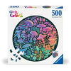 Ravensburger - Mushrooms 500pc Round Puzzle