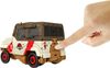 Jurassic World Transforming Toy, Tyrannosaurus T Rex Dinosaur to Truck, Chase N Roar